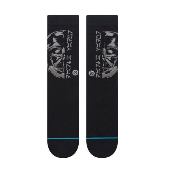 STAR WARS LORD VADER CASUAL SIZE MEDIUM UNISEX SOCKS CASUAL IN BLACK NWT - Picture 3 of 6